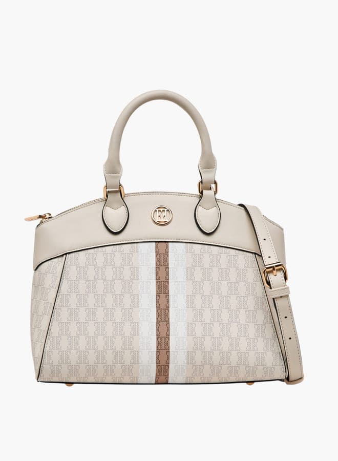 ELLE Monogram Elegance Tote Bag for Trendy Women - Image 1