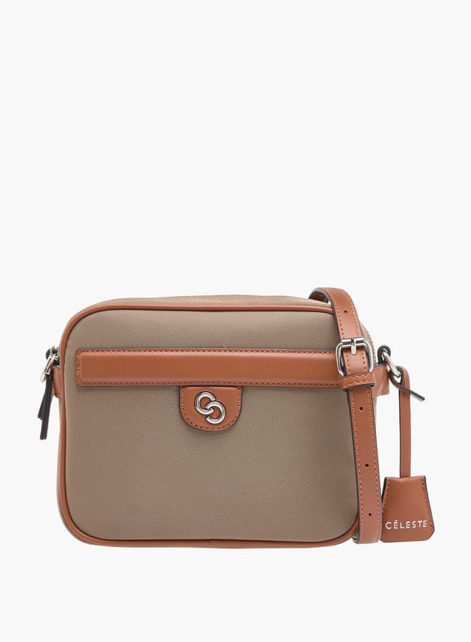 Celeste Textured Crossbody Bag for Women with Adjustable Strap - Image 1