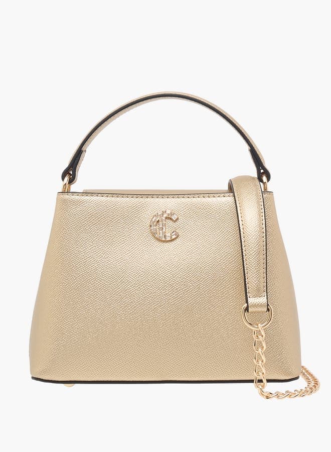 Le Confort Textured Elegance Crossbody Bag with Handle - Image 1