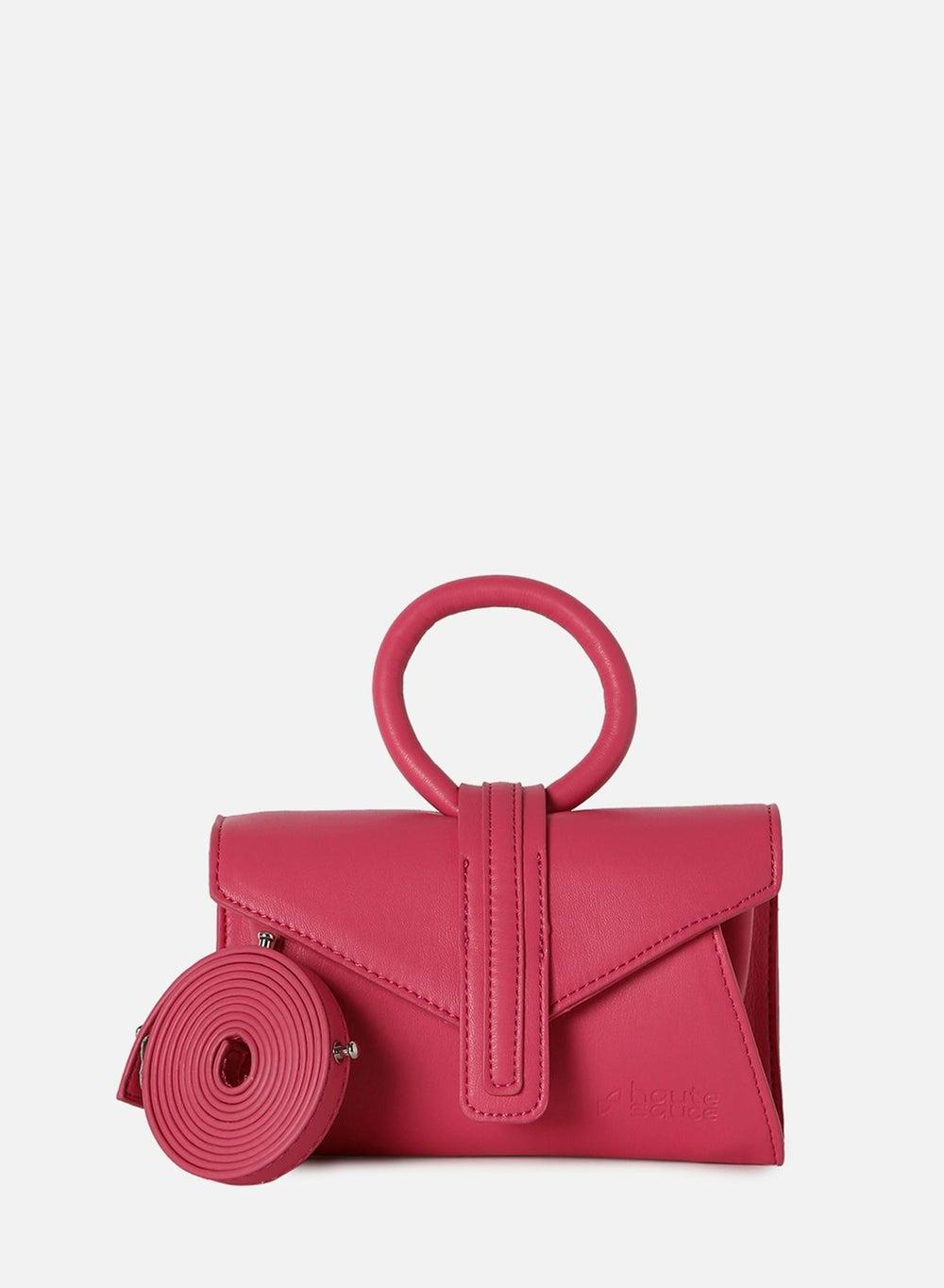 Rosetta Pink Mini Bag: Haute Sauce Elegance for Women - Image 1