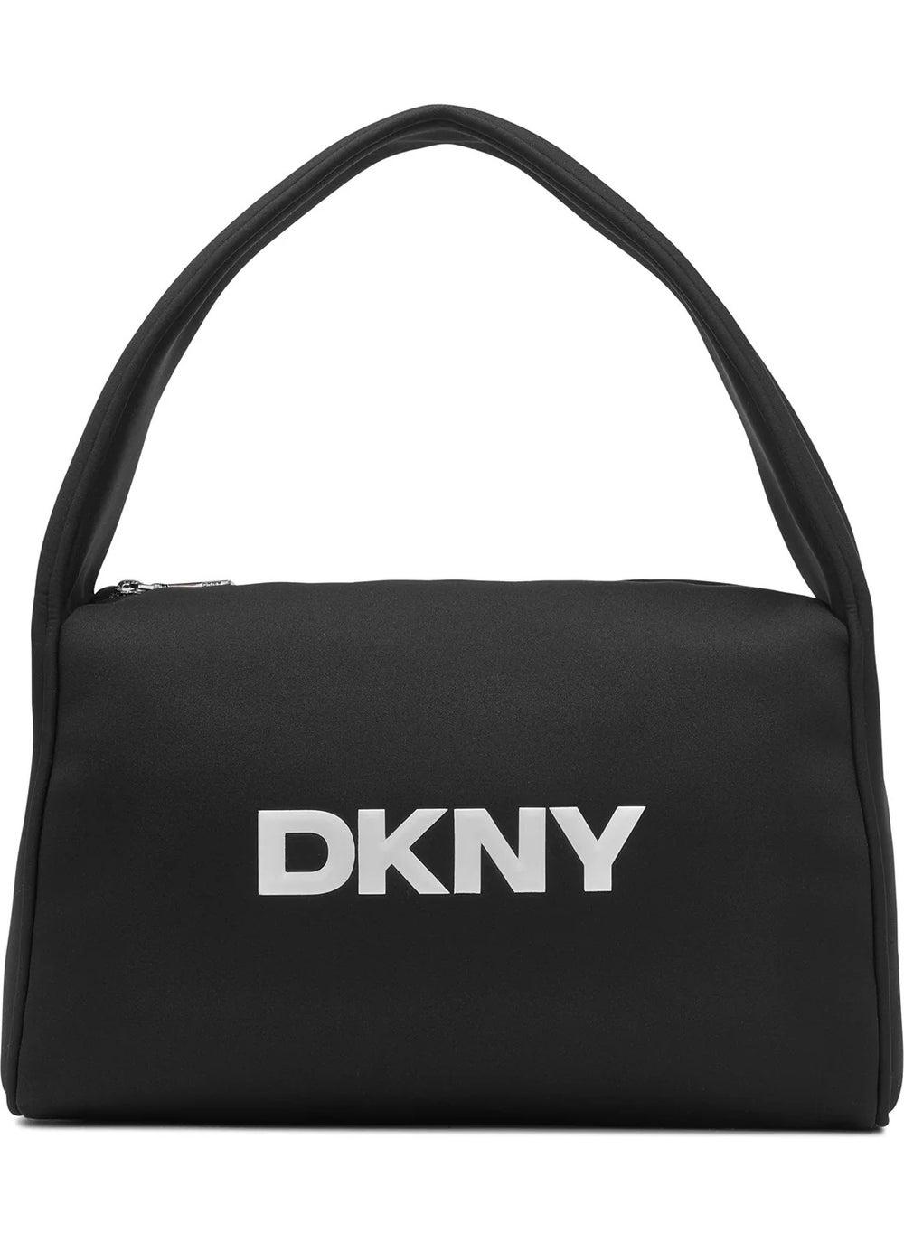 DKNY Jenny Women's Logo Zip Hobo - Chic Daily Elegance - Image 1