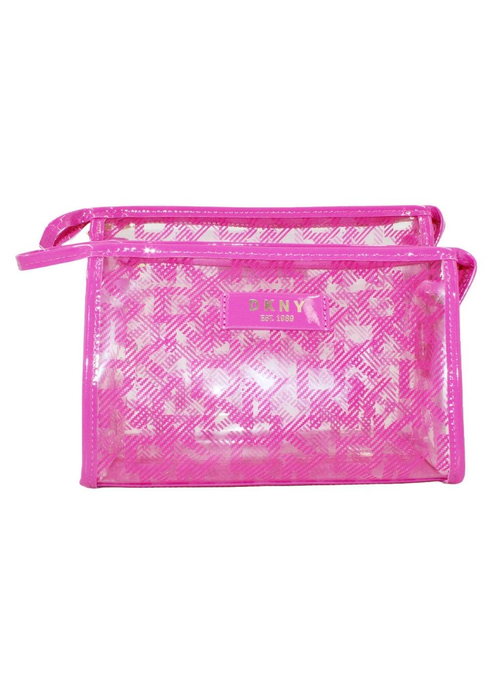 DKNY Lucid Dream T Stand Fuchsia Cosmetic Bag for Travel - Image 1