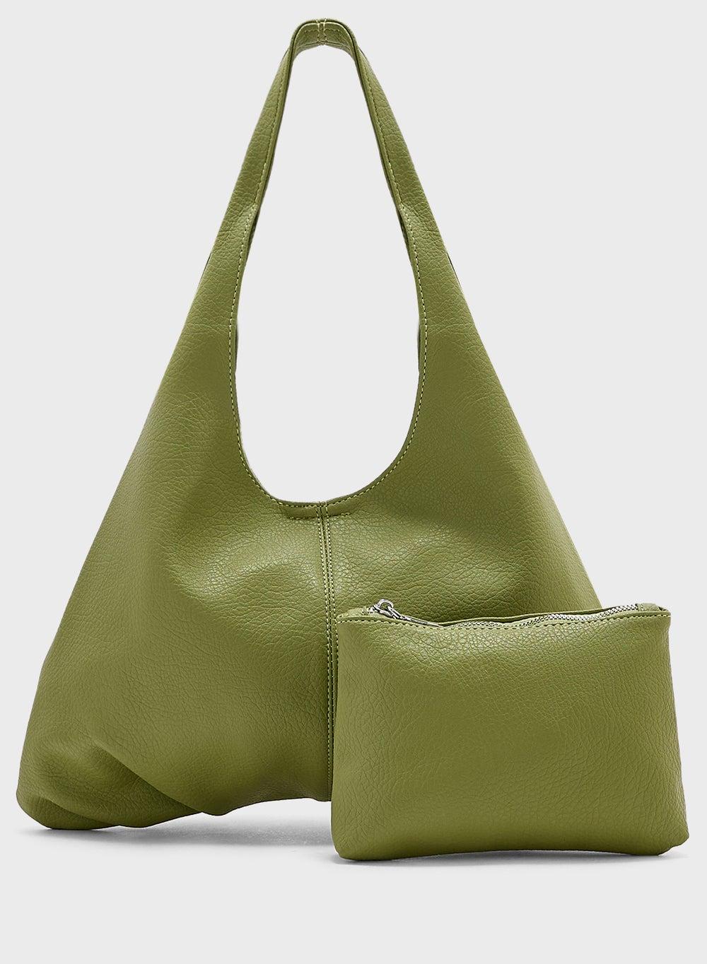 Ginger Mild Grain Large Hobo Bag – Elegance for Every Occasion - Image 1