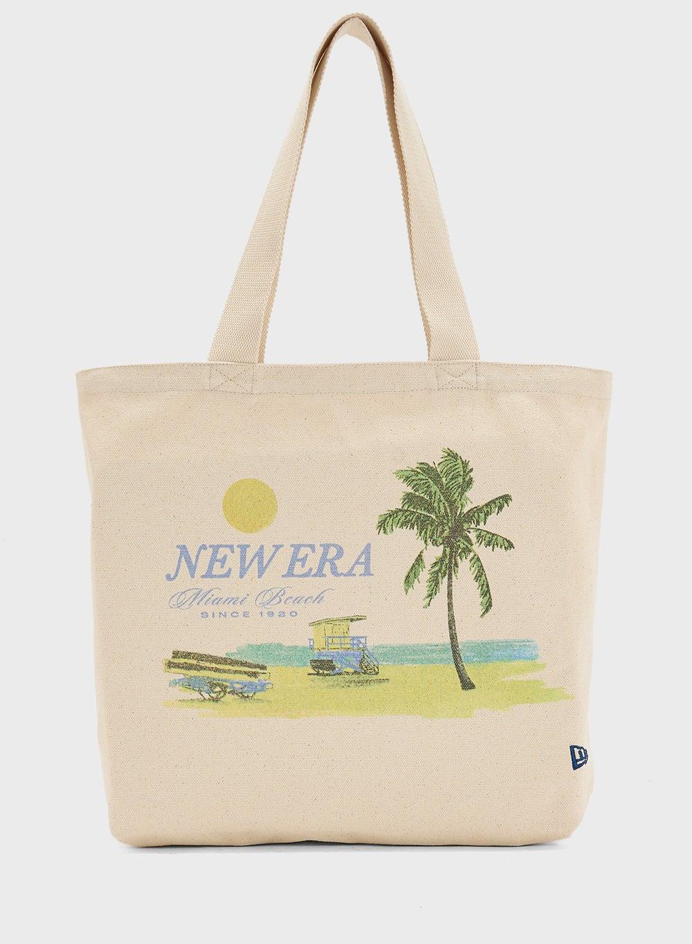 NEW ERA Palm Graphic Urban Chic Tote for Women - Image 1