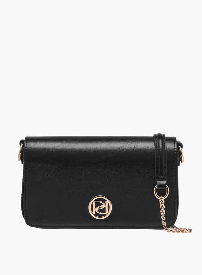 Paprika Women's Elegant Crossbody - Logo Detail & Chain Strap - Image 1