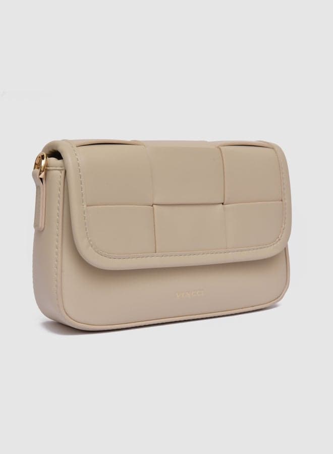 Vincci Vb 2405: Beige Shoulder Bag Elegance for Women - Image 1