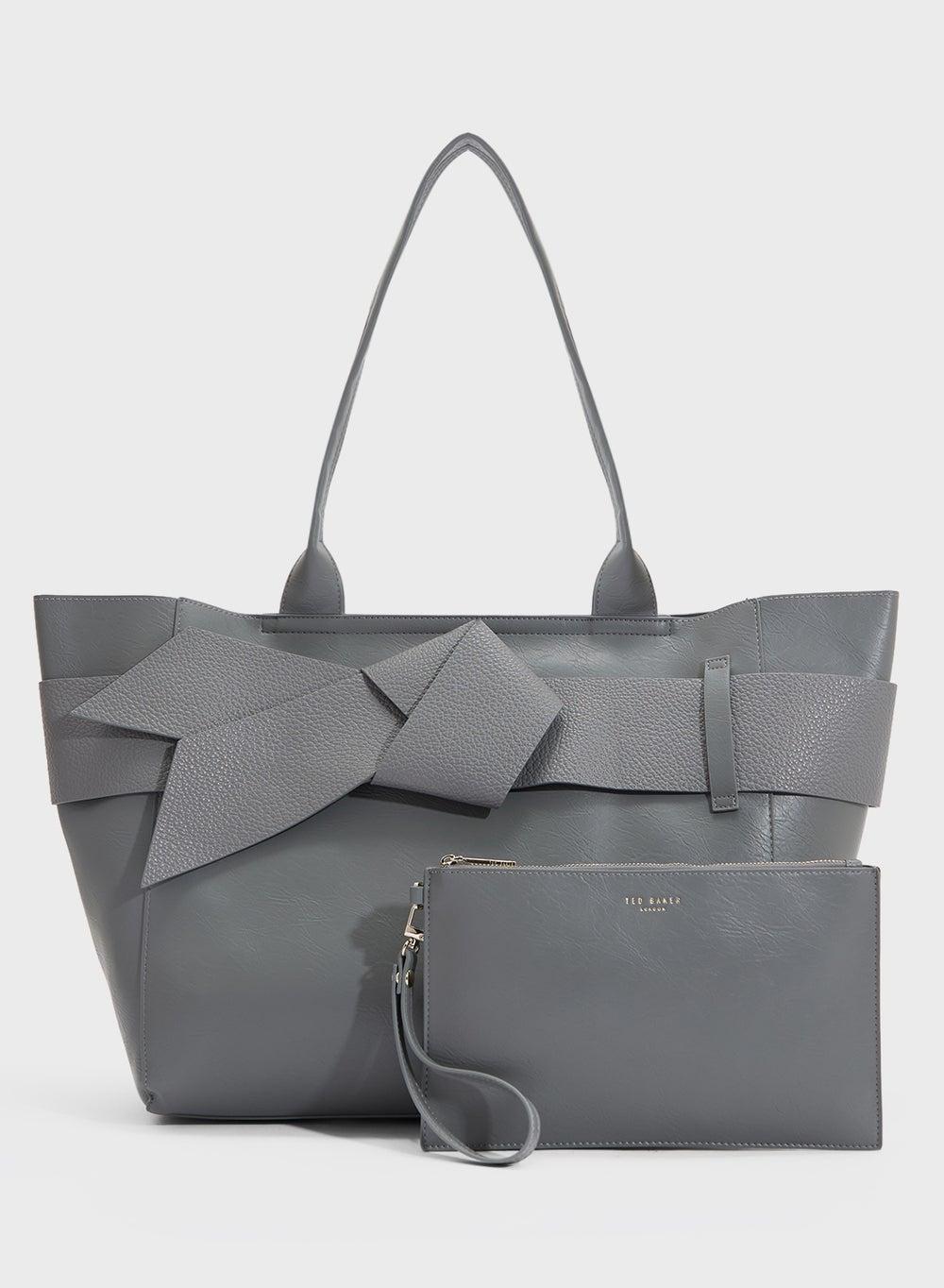 Ted Baker Elegance: Large Knot Bow Tote for Trendsetters - Image 1