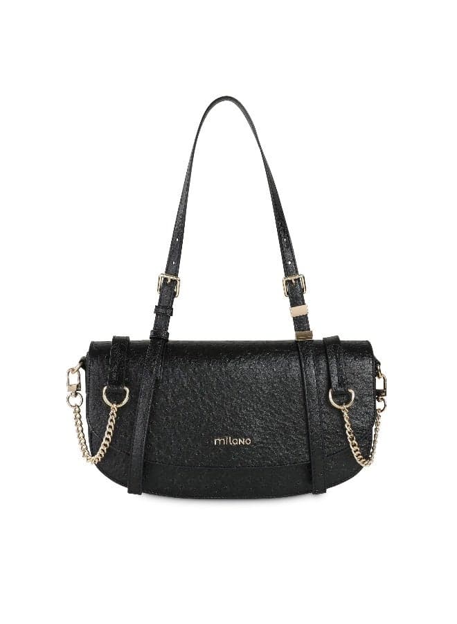 Milano Suyi Ostrich Faux Leather Baguette - Image 1