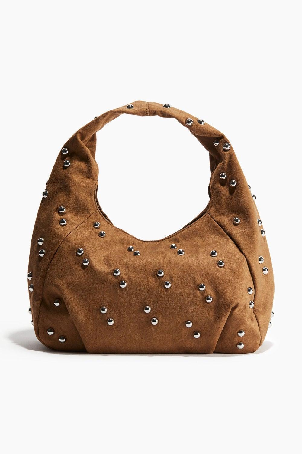 H&M Studded Elegance Shoulder Bag for Women - Image 1