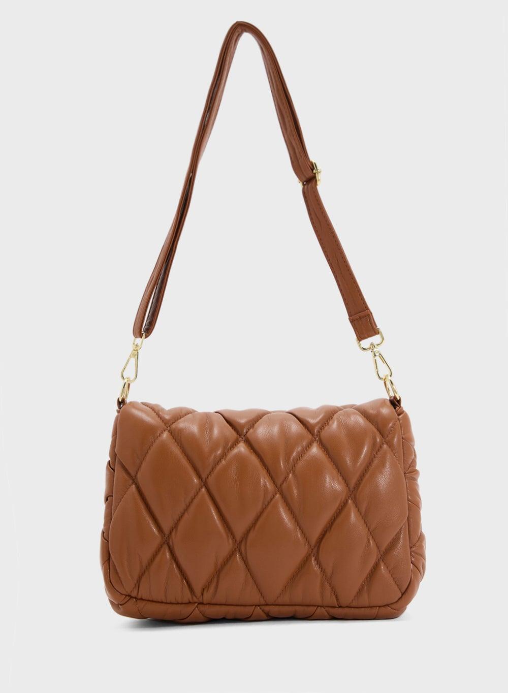 ELLA Luxe Quilted Crossbody Bag – A Chic Essential - Image 1