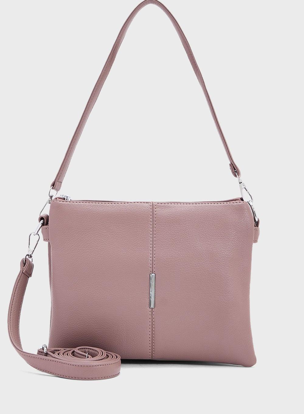 ELLA Minimalist Chic Multi Panel Shoulder Bag - Image 1