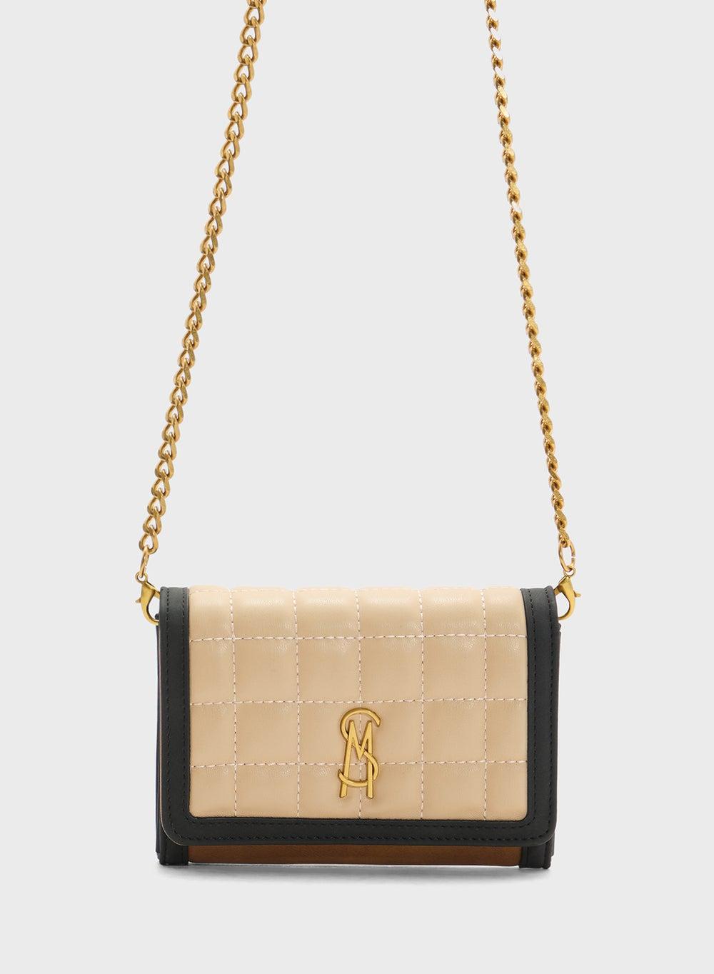 STEVE MADDEN Bshey-N Quilted Chain Crossbody - Elegance on the Go - Image 1