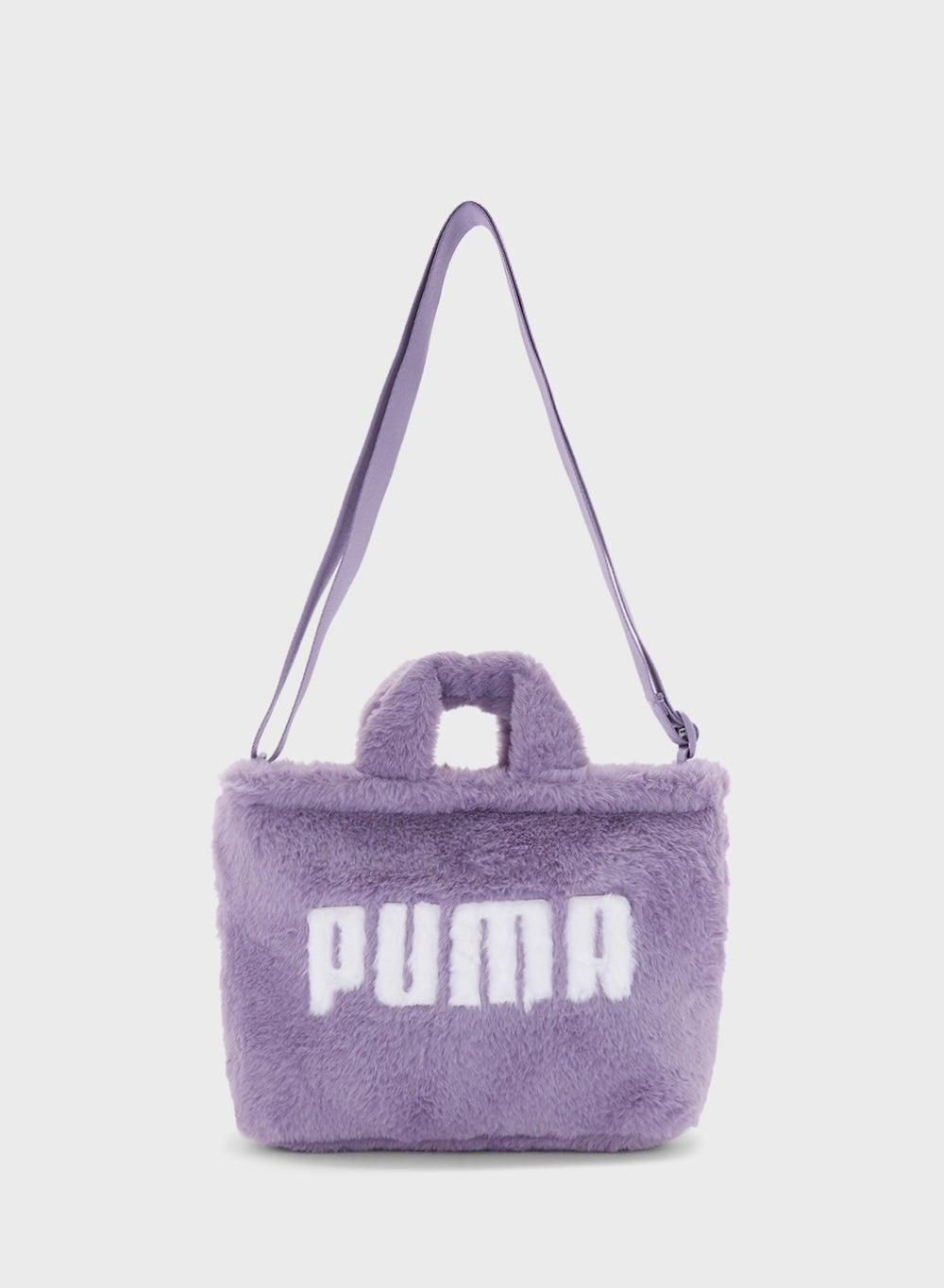 PUMA Core Fur Mini Tote – Luxe Carryall for Sophisticated Style - Image 1