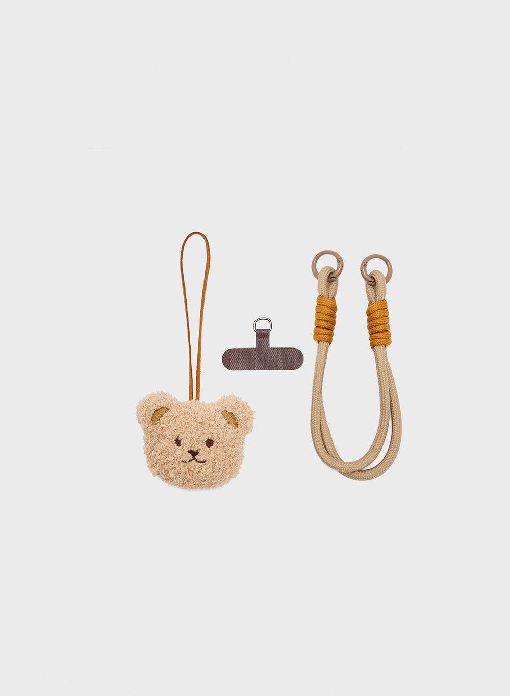 Charming Ginger Cuddle Critter Bag Charm for Women - Image 1