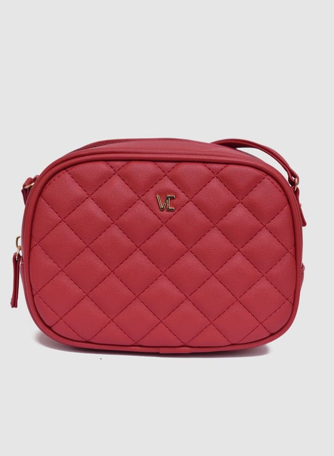 Vincci Vb 2401 Elegance Red Shoulder Bag for Women - Image 1
