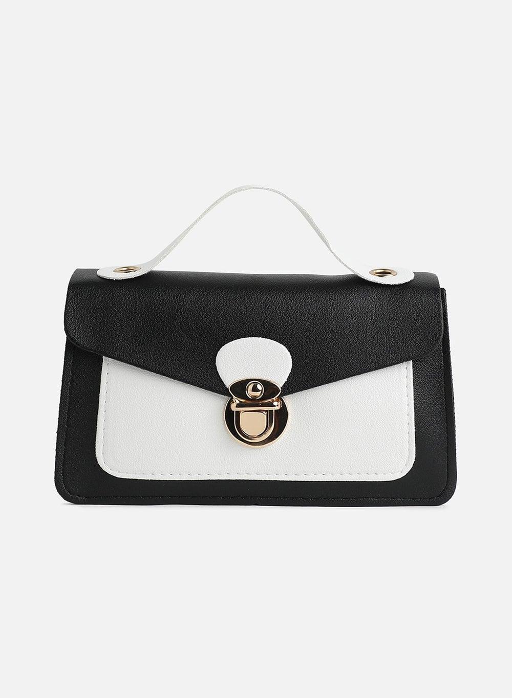 Haute Sauce Colourblock Handbag – Elegance Unmatched - Image 1