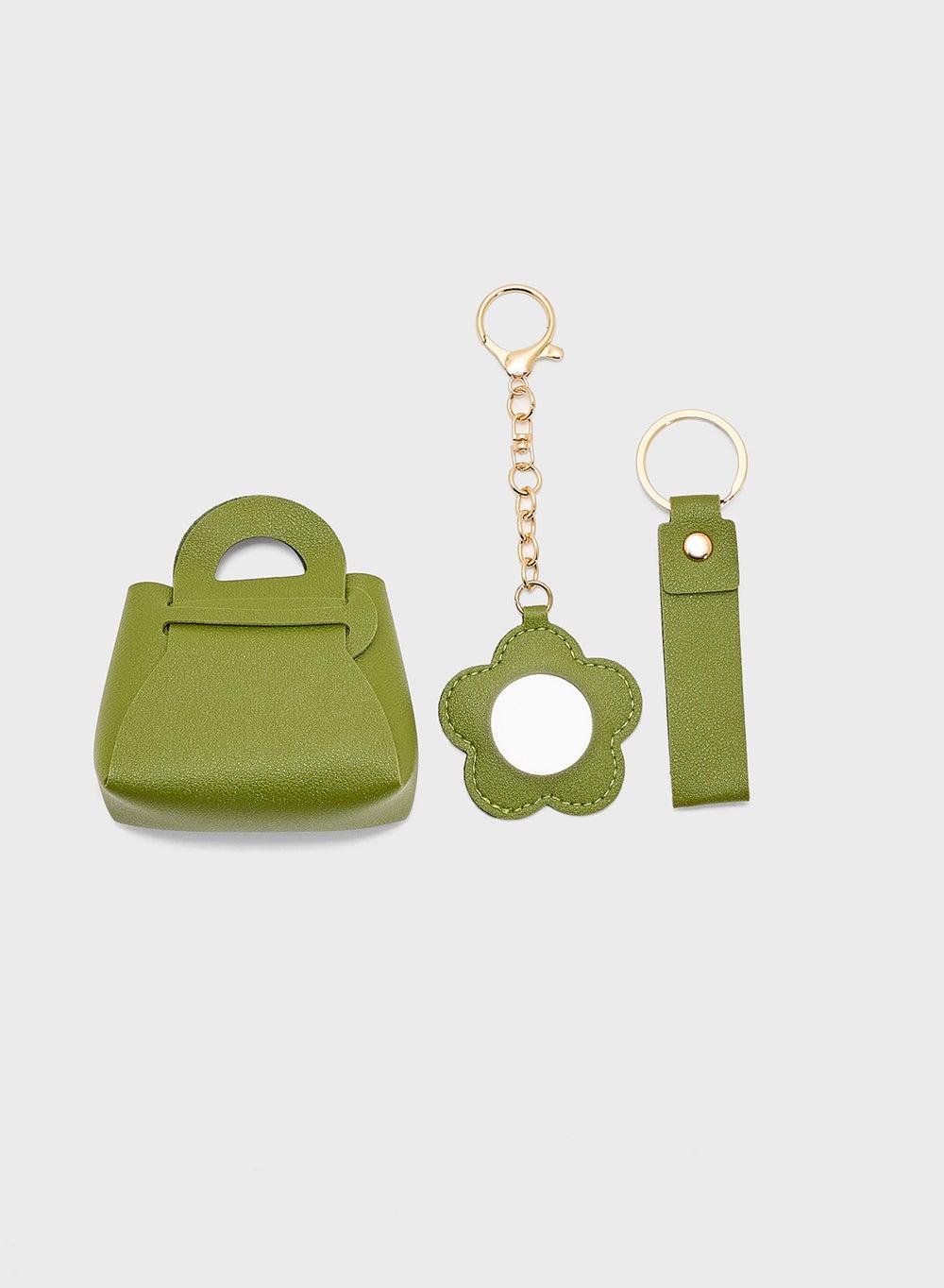 Ginger Mini Handbag Charm – Elegant Accessory for Women - Image 1