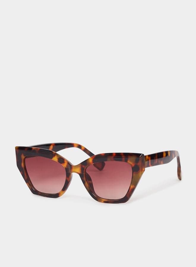 Styli Tortoise Cat Eye Sunglasses - Chic Elegance for Women - Image 1