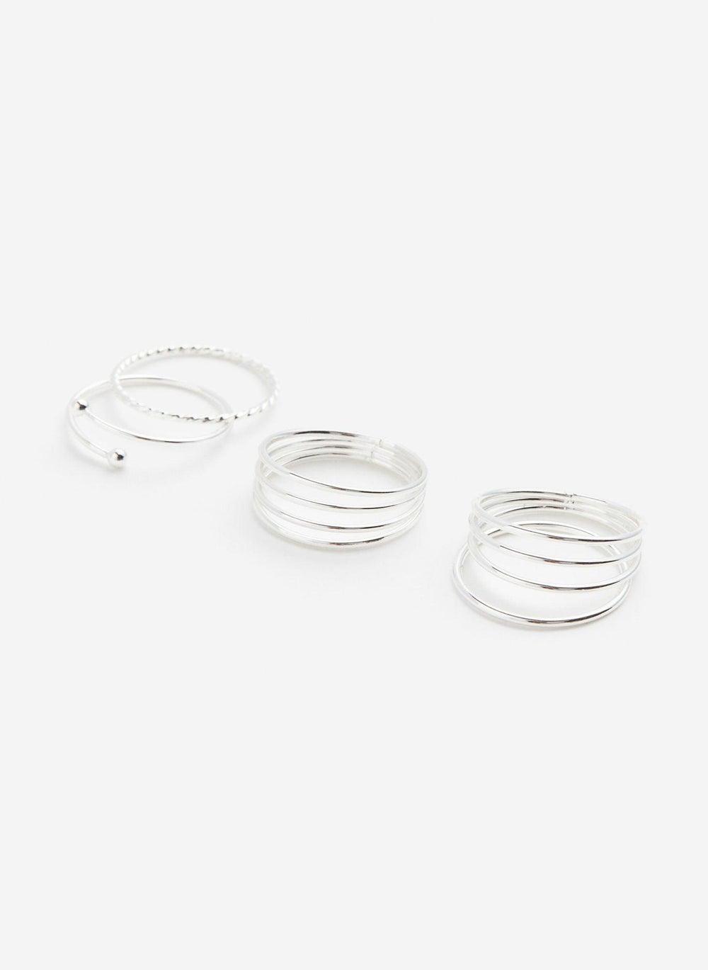 H&M Chic 5-Pack Women's Rings - Versatile & Trendy - Image 1