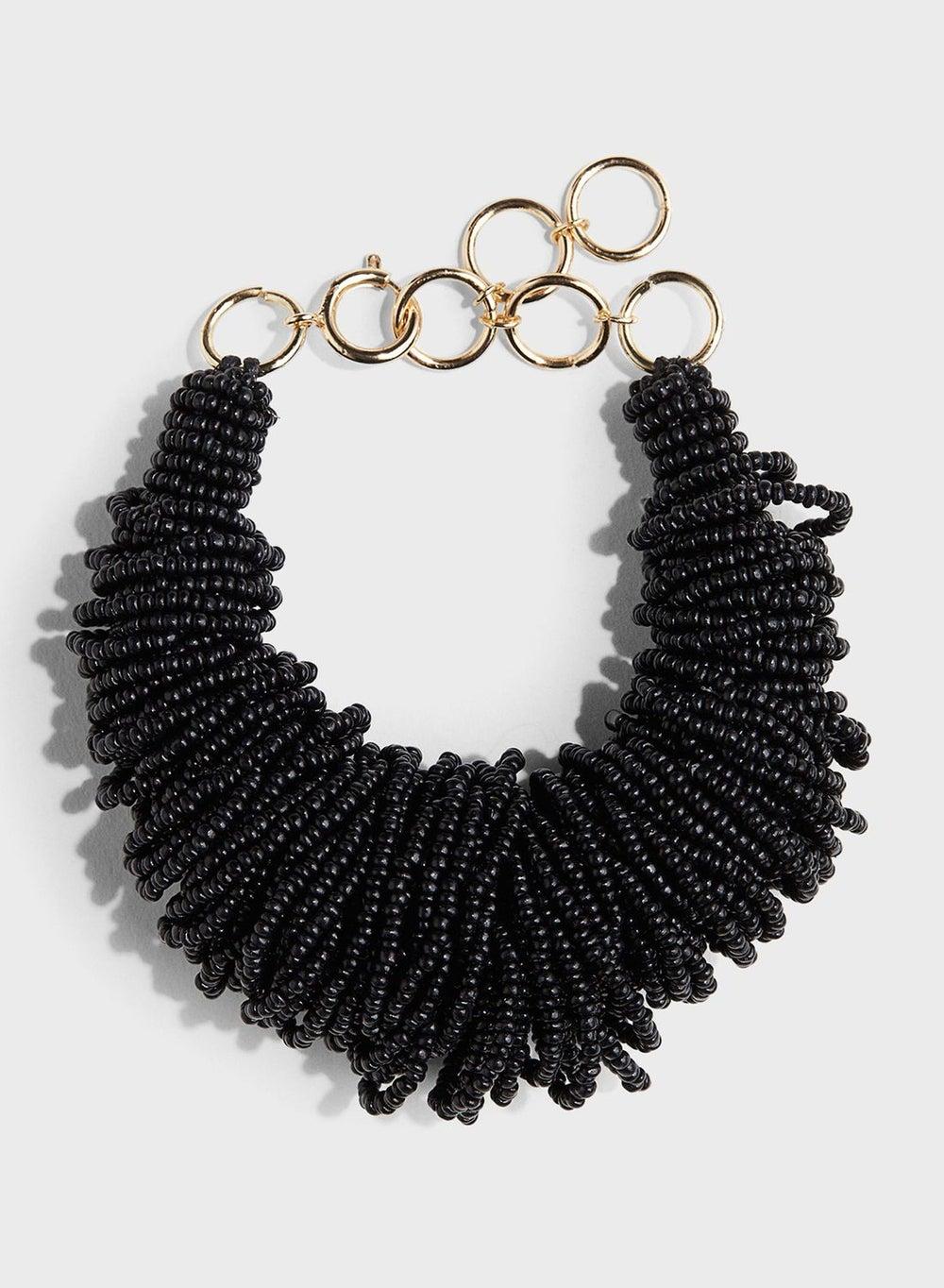 H&M Glass-Bead Elegance: Chic Statement Bracelet - Image 1