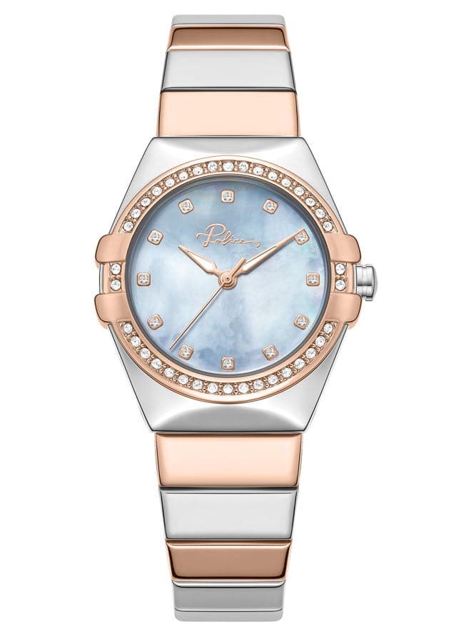 POLICE Cosmos 29mm Silver/Rose Gold Women's Watch - Image 1