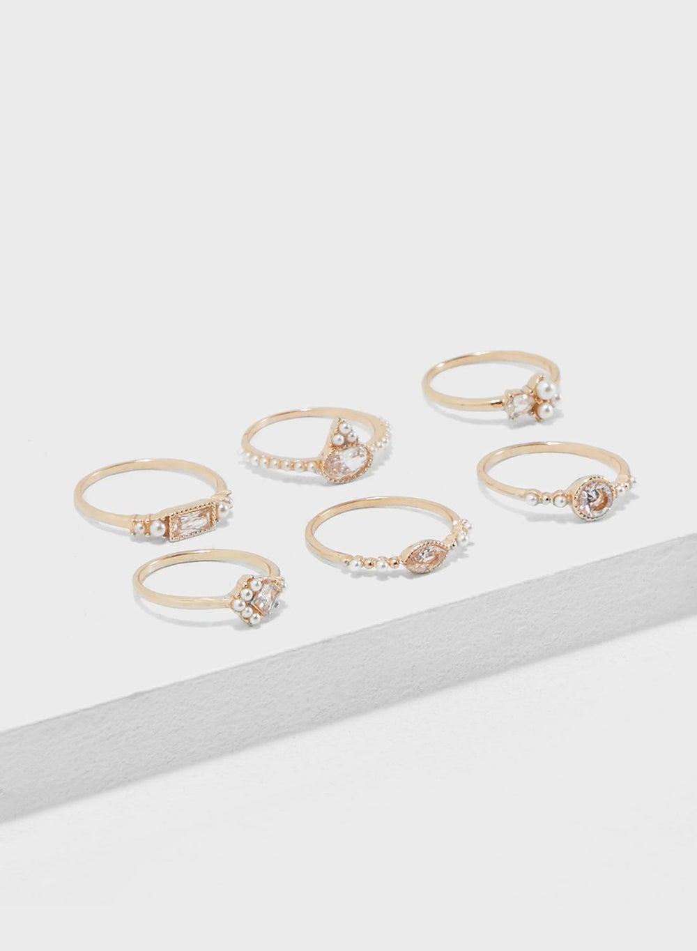 ALDO Gwilivia Elegant Gemstone Ring Collection - Image 1