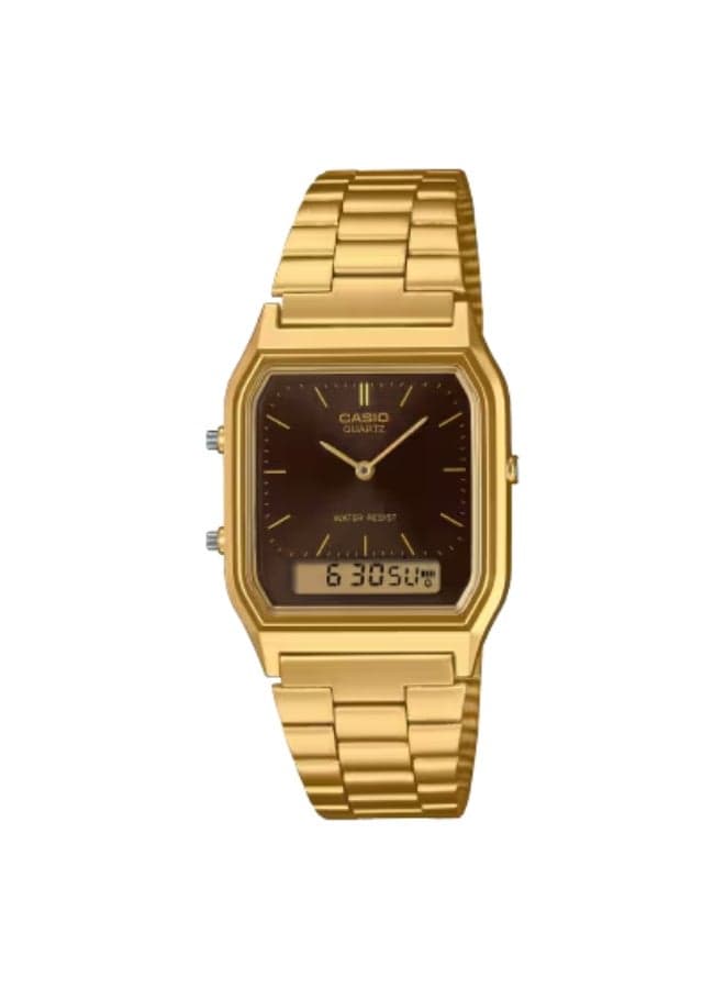 CASIO AQ-230GA-5AMQYDF Elegant Analog-Digital Timepiece, 29.8 mm - Image 1