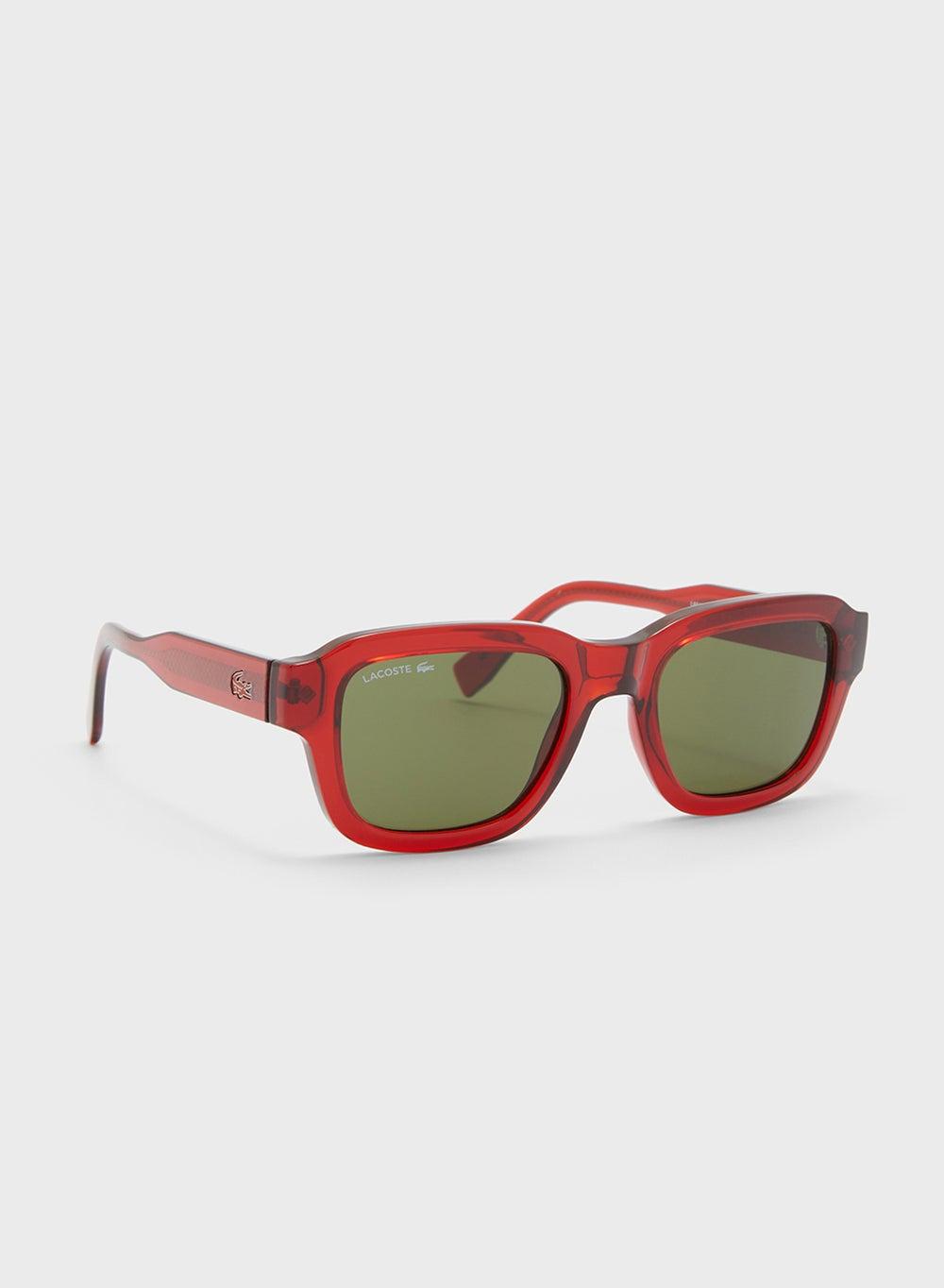 LACOSTE Chic Oval Sunglasses for Women: Timeless Elegance Meets Modern Protection - Image 1