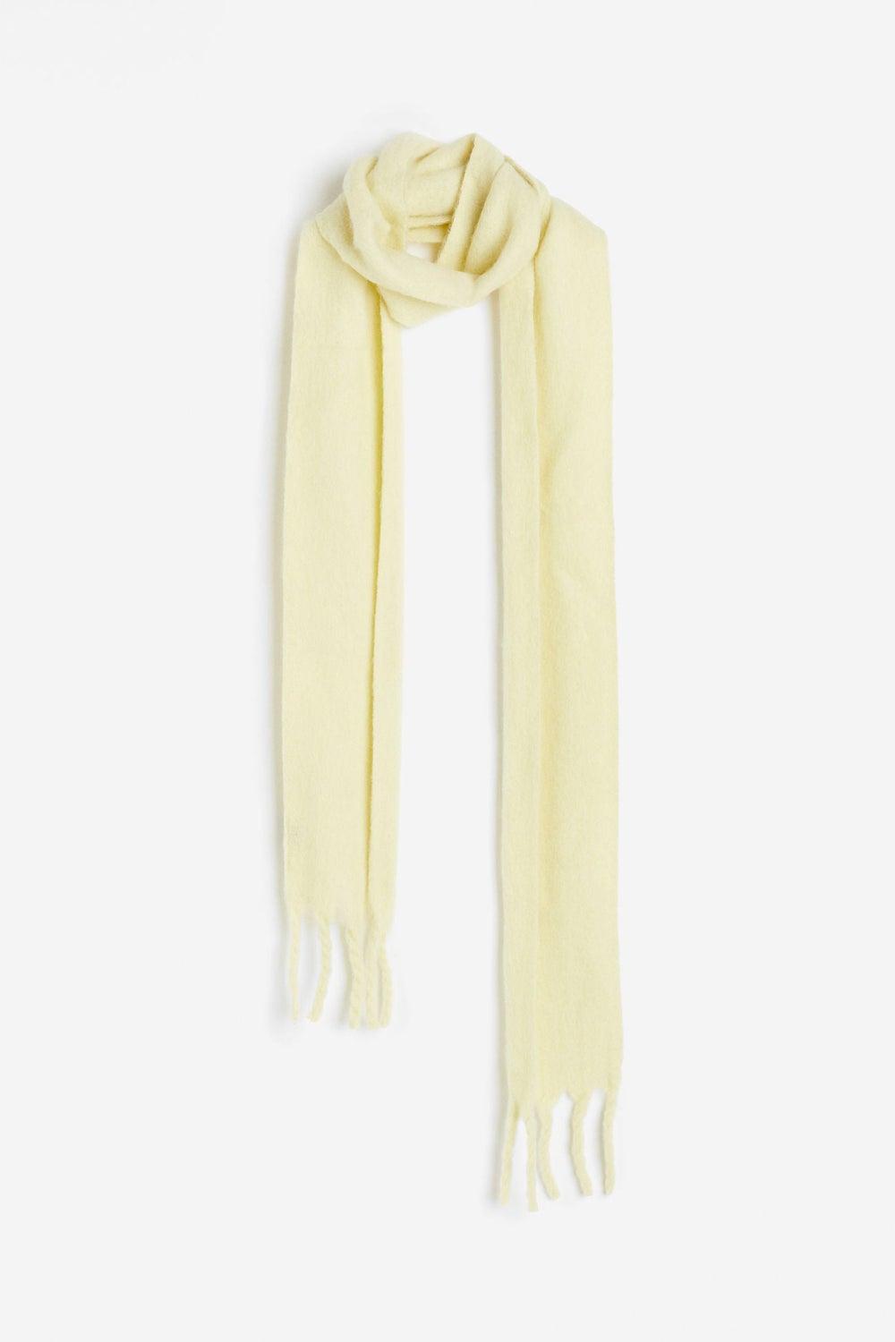 H&M Elegant Brushed-Finish Acrylic Scarf for Women - Image 1