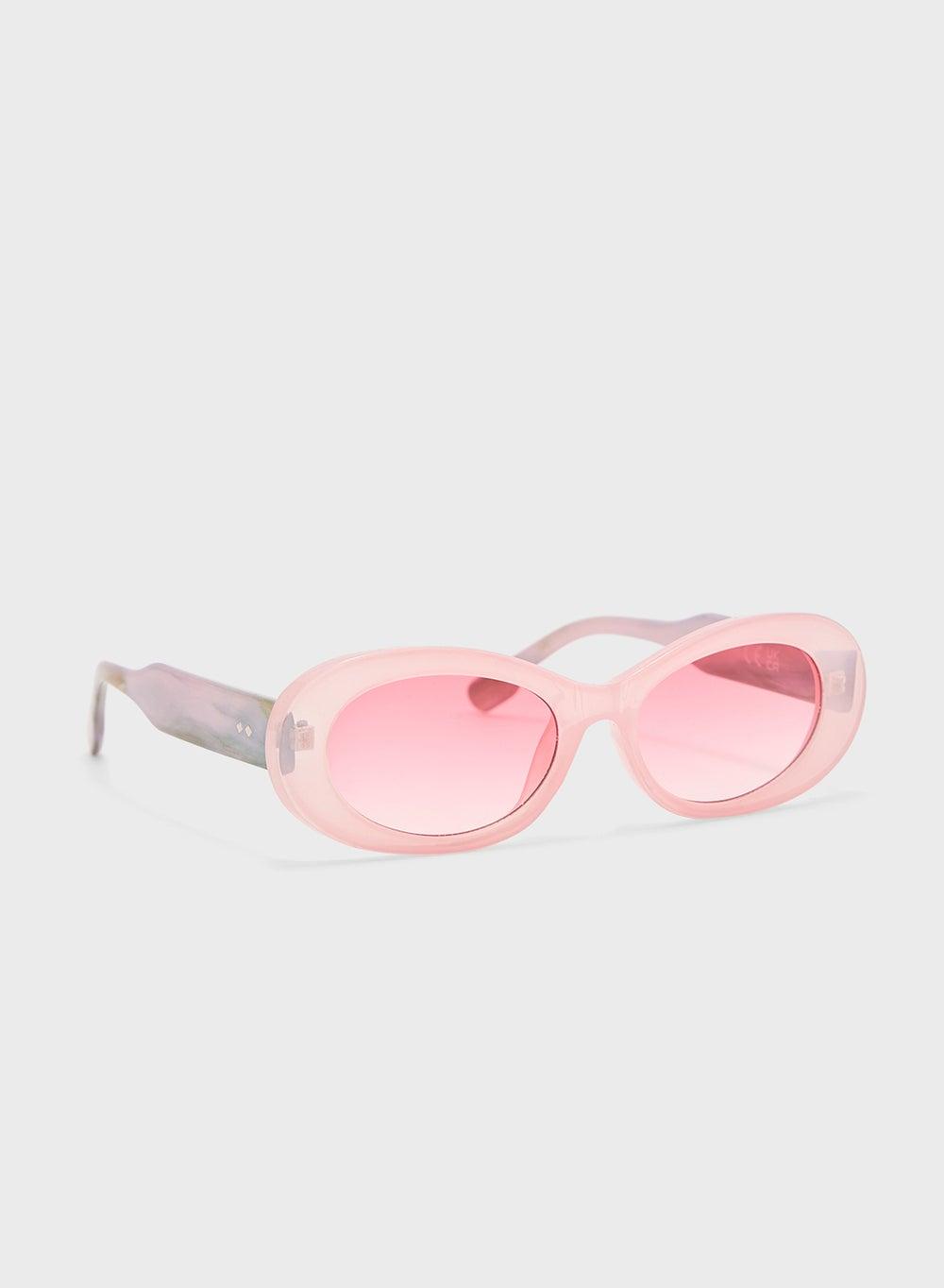 Elegant Ginger Oval Len Sunglasses - Chic Style for Women - Image 1