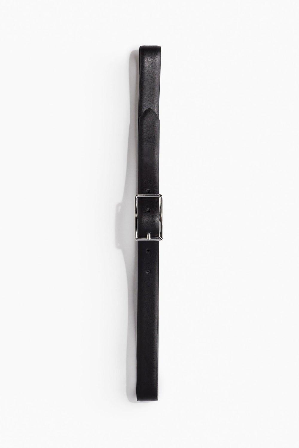 H&M Premium Leather Belt - Timeless Elegance for Women - Image 1