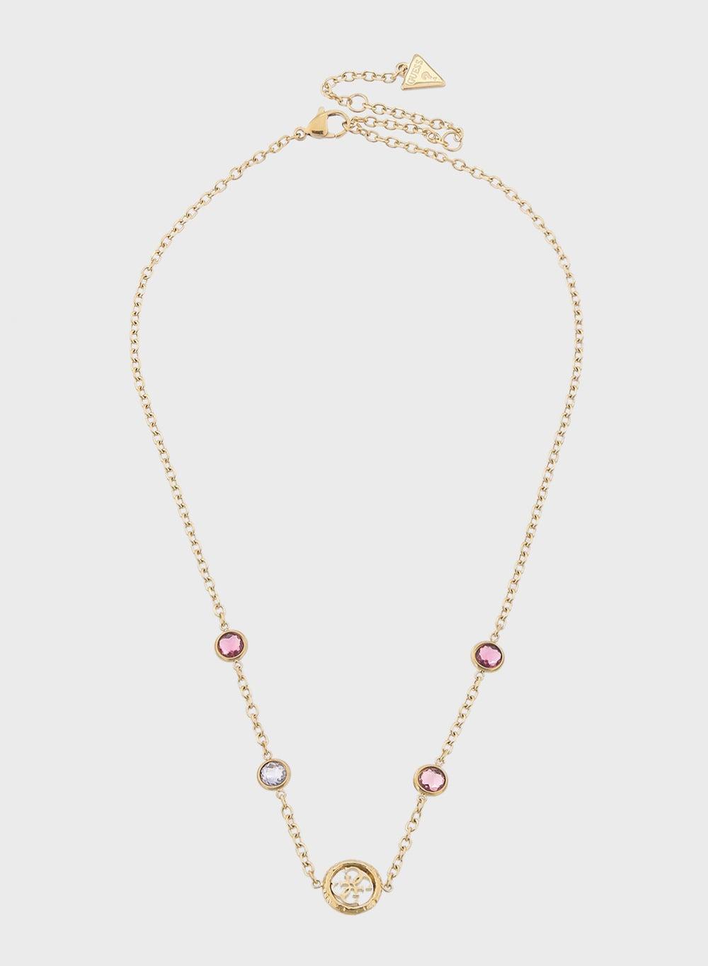 GUESS Petra Elegance - Women's Short Gold-Tone Necklace - Image 1