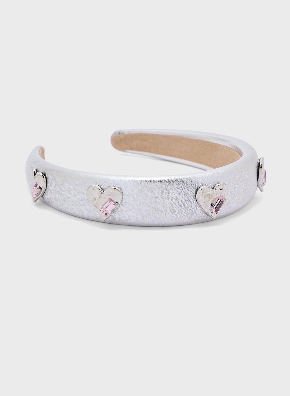 Ginger Heart Trim Elegant Headband for Women - Image 1