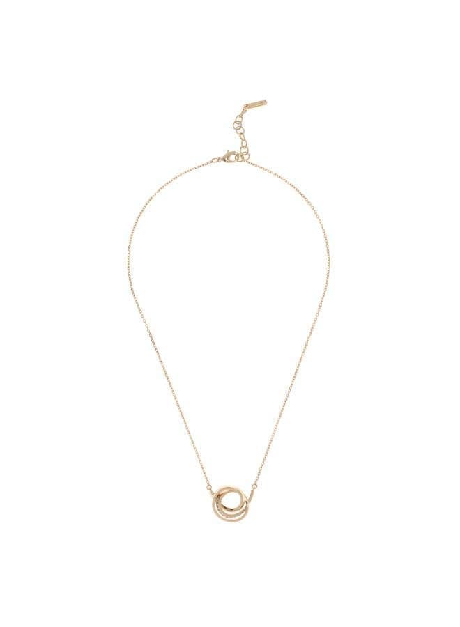 Karen Millen Crystal Ribbon Pendant Elegance - Image 1