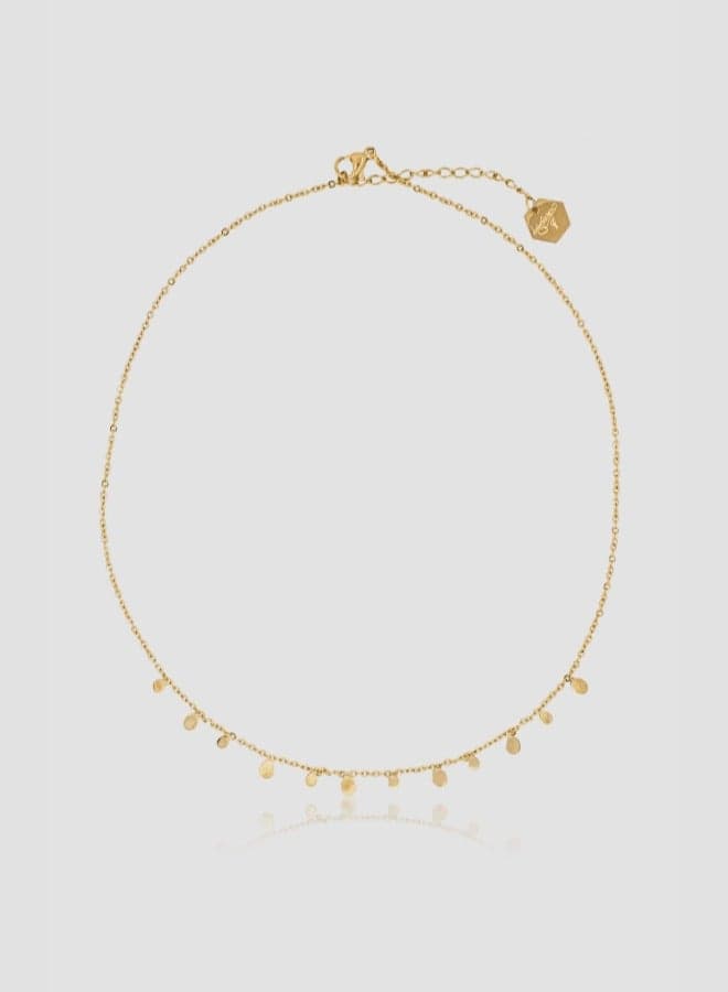Lady Mauve GOLD NOCTARA Hypoallergenic Necklace for Women - Image 1