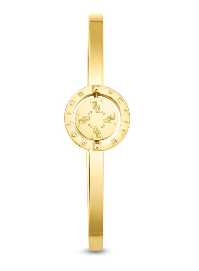 POLICE Reversible Yellow Gold-Plated Bracelet for Women - Image 1