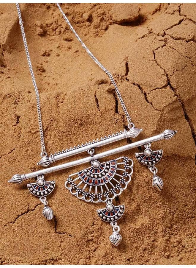 VOYLLA Mandala Half Wing Drops Elegance Necklace - Image 1
