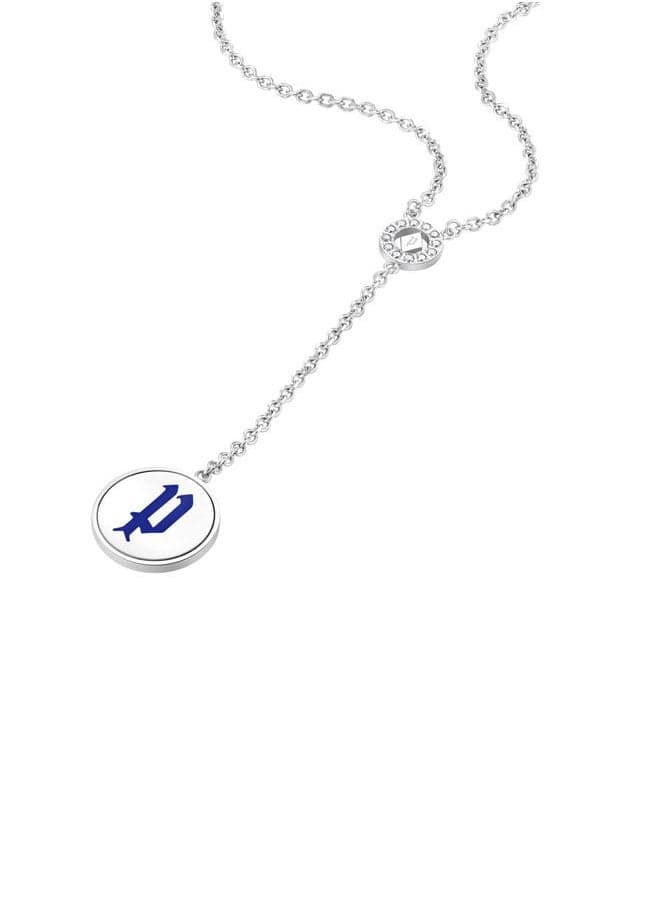 POLICE Lucky Star Lapis & Stainless Steel Necklace PEJLN0002002 - Image 1