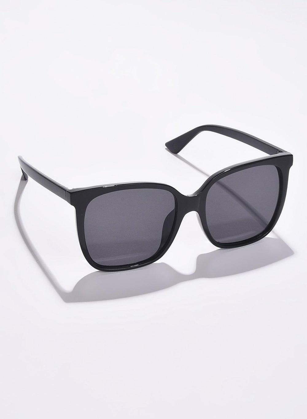 Haute Sauce Chic Black Butterfly Sunglasses for Women - Image 1