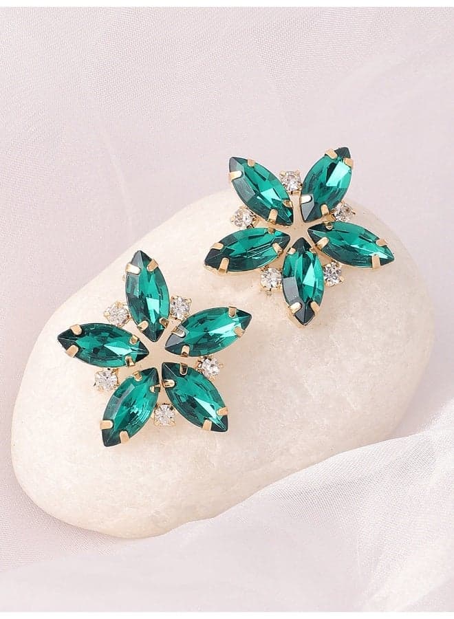SOHI Party Stud Earrings for Women - Elegant Designs - Image 1