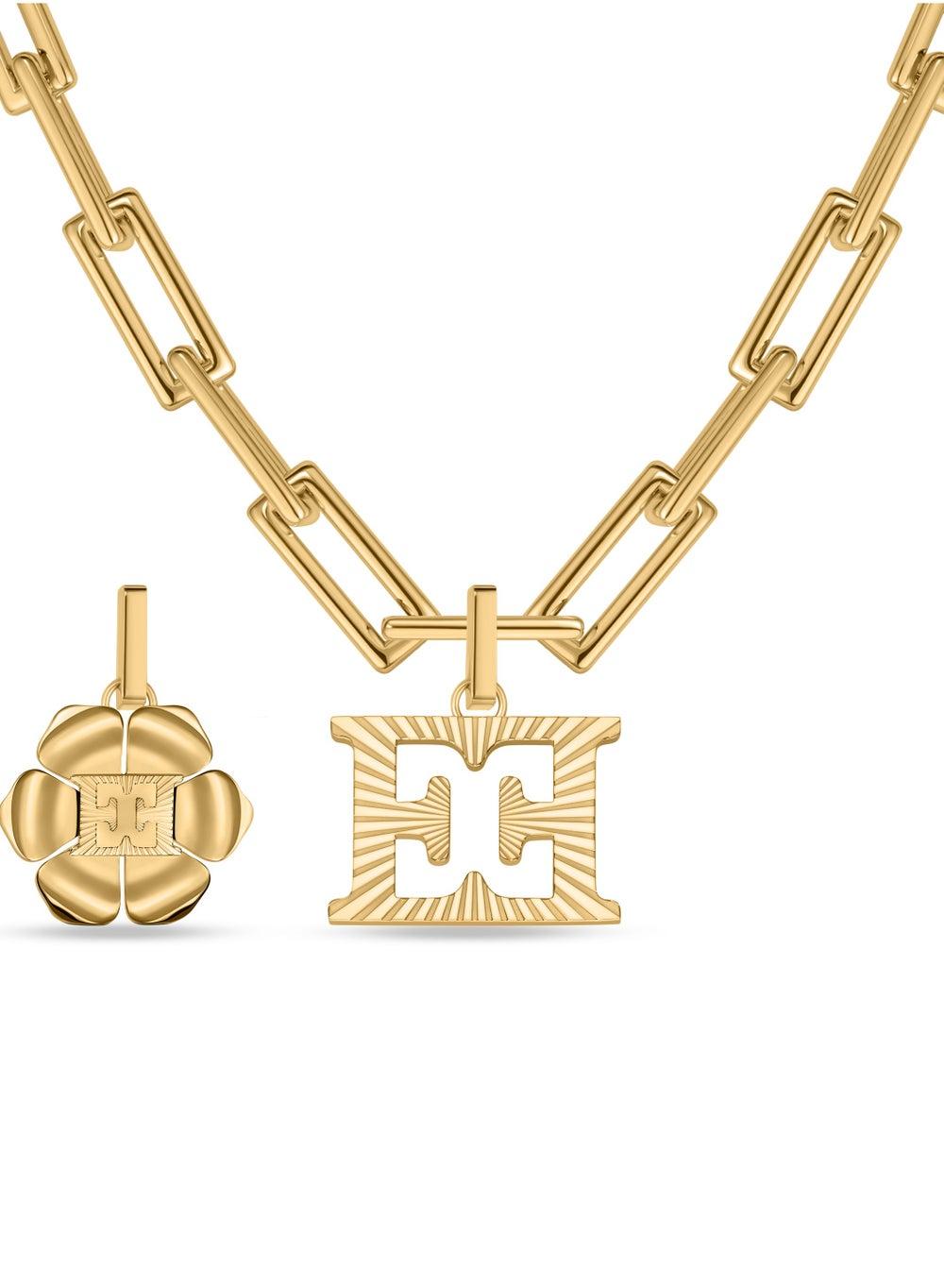 ESCADA Ava Gold-Plated 550 mm Statement Necklace - Image 1