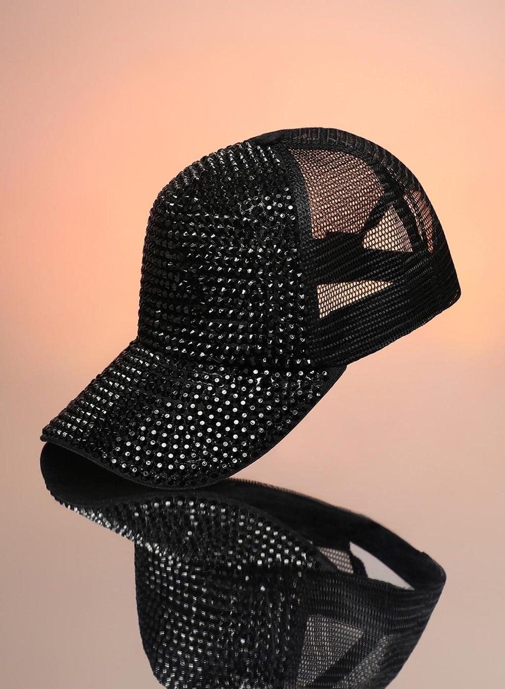 Haute Sauce Maxi Studded Women's Chic Baseball Cap - Image 1