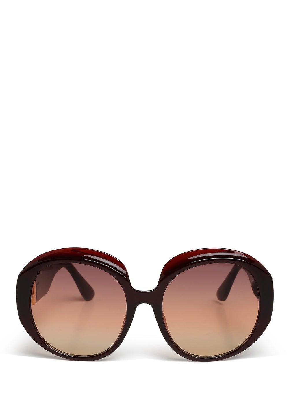 London Rag Chic Metallic Round Sunglasses for Women - Image 1