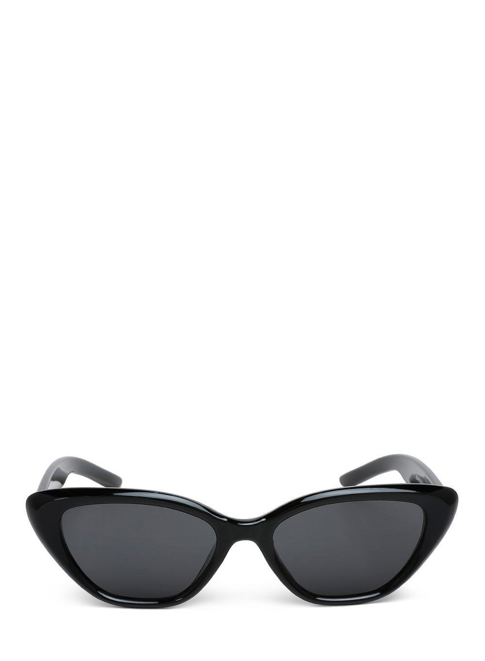 London Rag Chic Cat Eye Sunglasses for Women - Black - Image 1