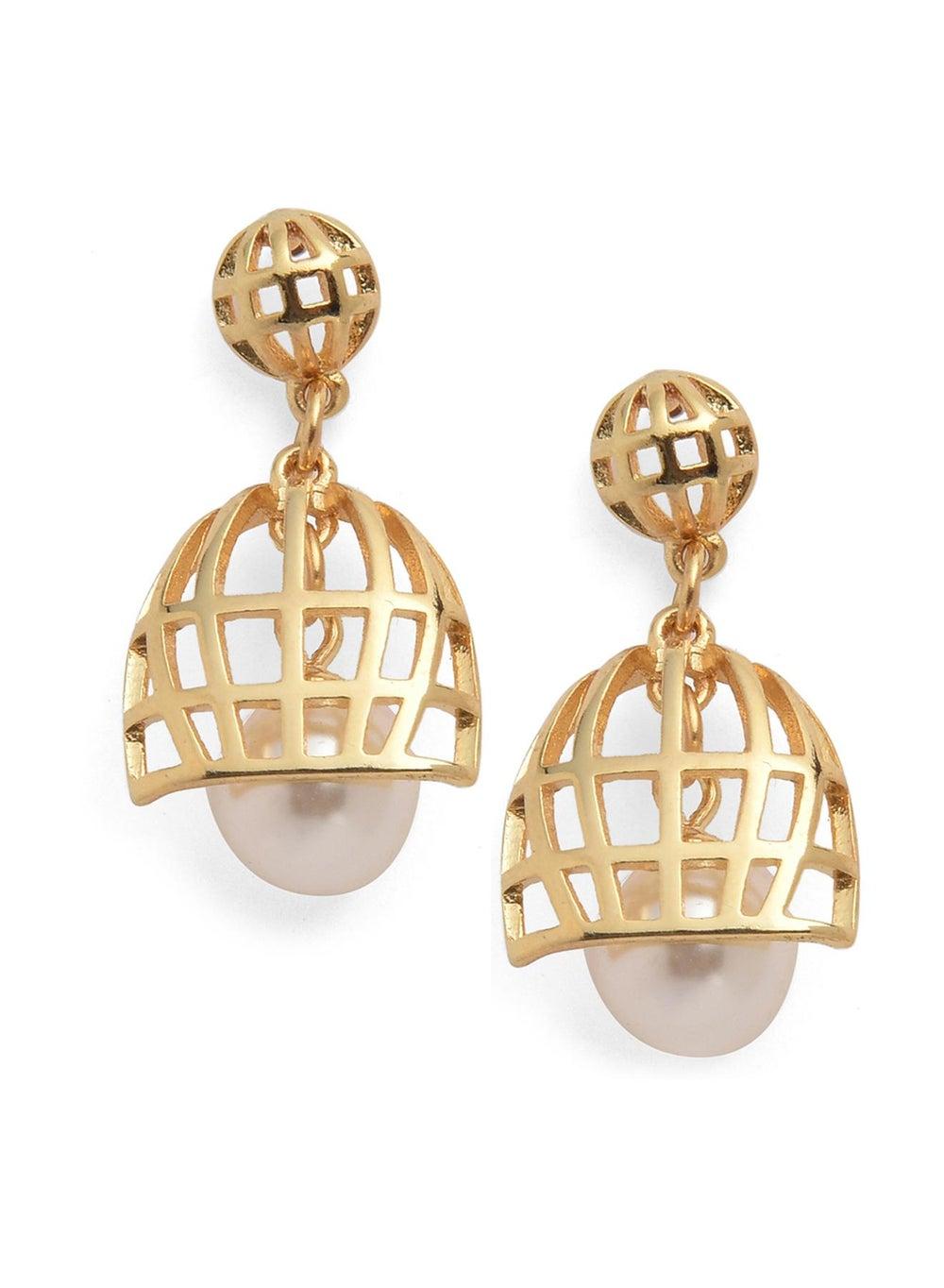 SOHI Elegant Drop Earrings - Contemporary Women's Elegance - Image 1