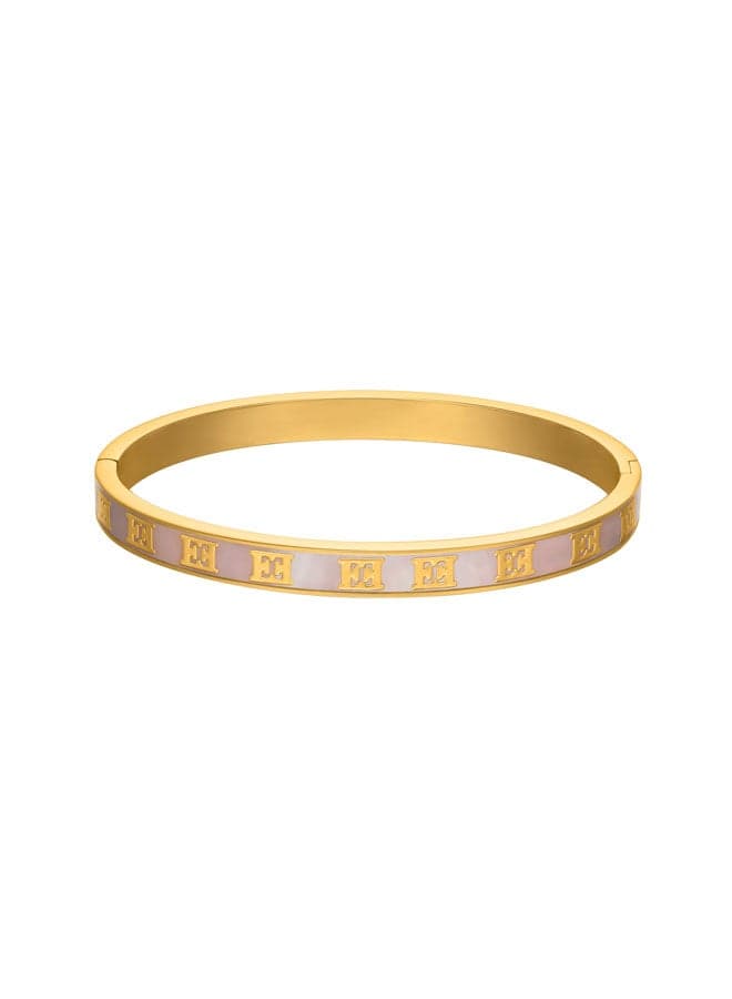 ESCADA Eliza Women's Bangle - Pink Mother-of-Pearl Elegance - Image 1