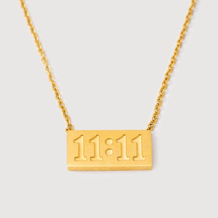Noya Harmony 11:11 Gold-Plated Pendant Necklace for Women - Image 1