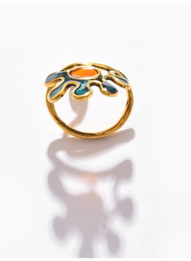 SOHI Elegant Crystal-Embellished Ring for Women - Image 1