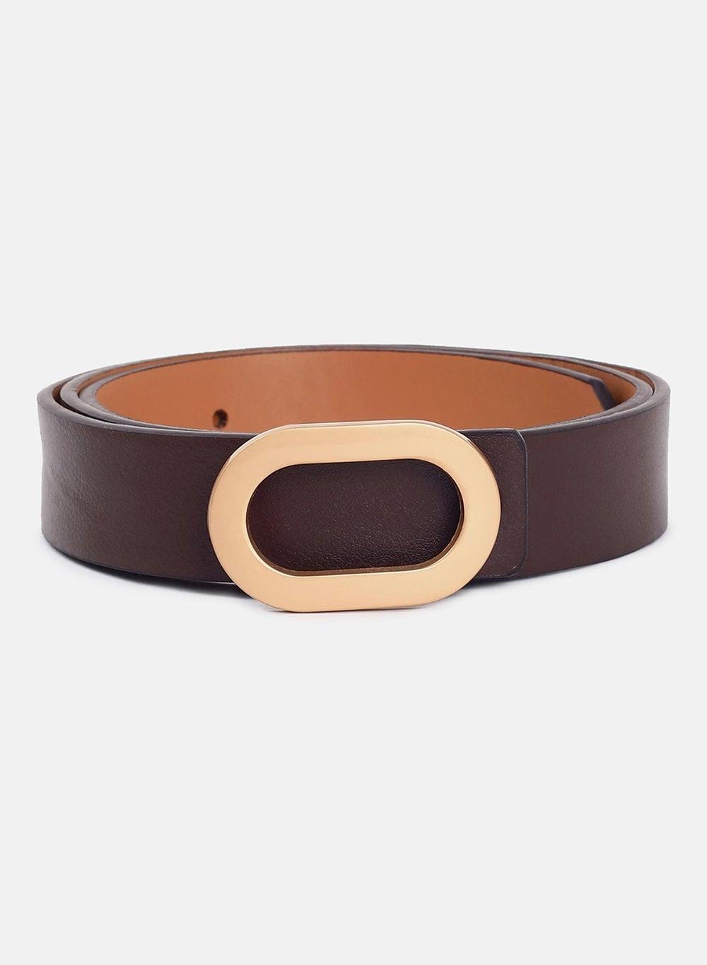 Haute Sauce Brown Belt – Chic Accessory for Every Wardrobe - Image 1