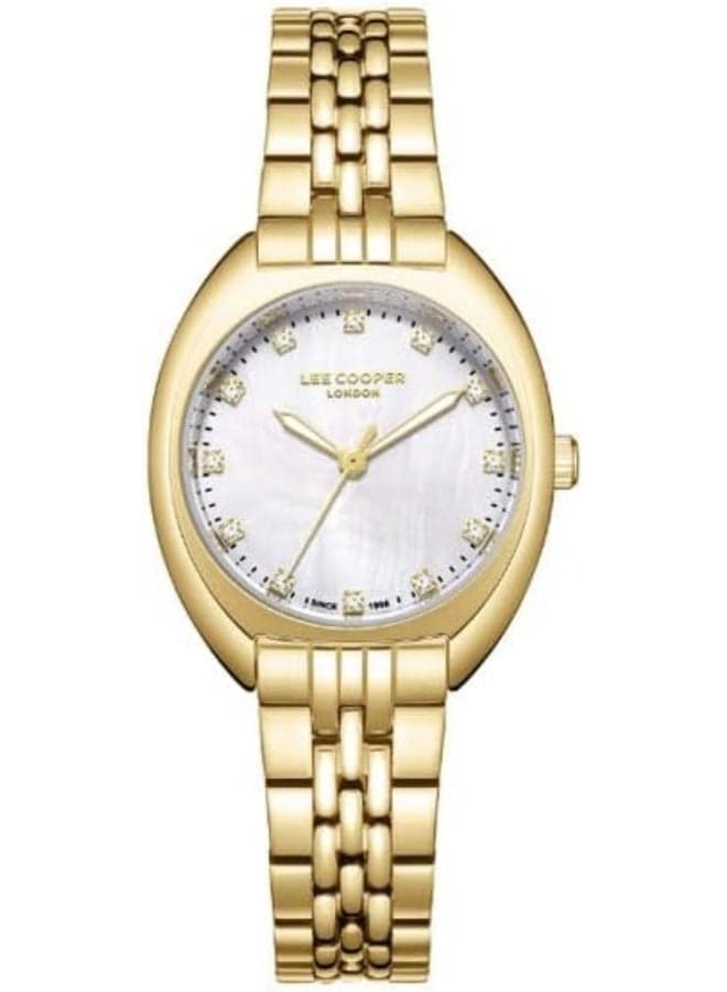 Lee Cooper Elegance LC07989.120 - Women's 30mm Gold Analog Watch - Image 1